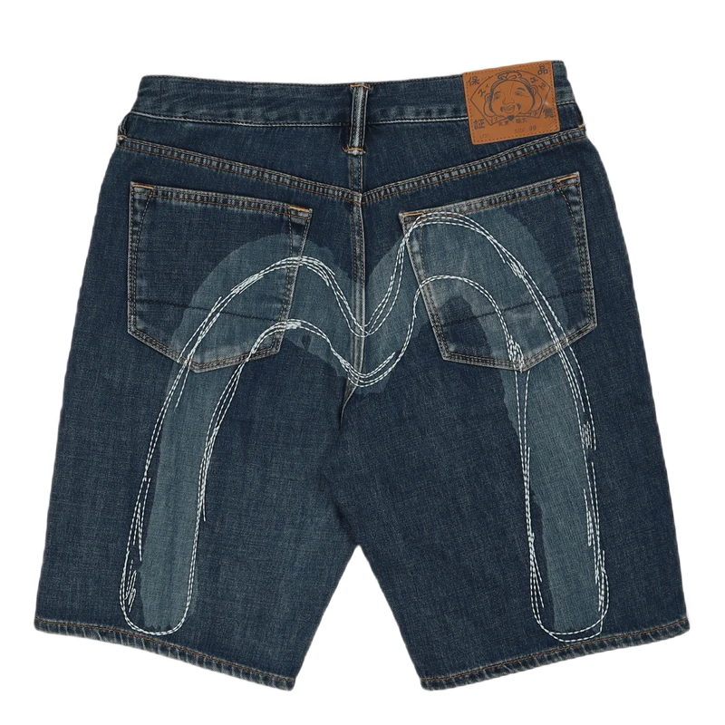 Discharge And Emb Freehand Sti Indigo Wash