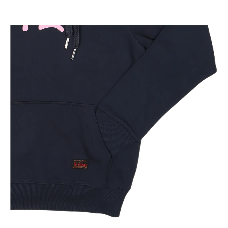 Evisu Basic Hooded Sweatshirt Dark Navy