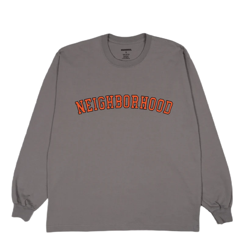 Nh-7 / C-tee . Ls Gray