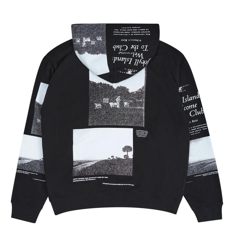 Hoodie Jekyll Island Regular F Black