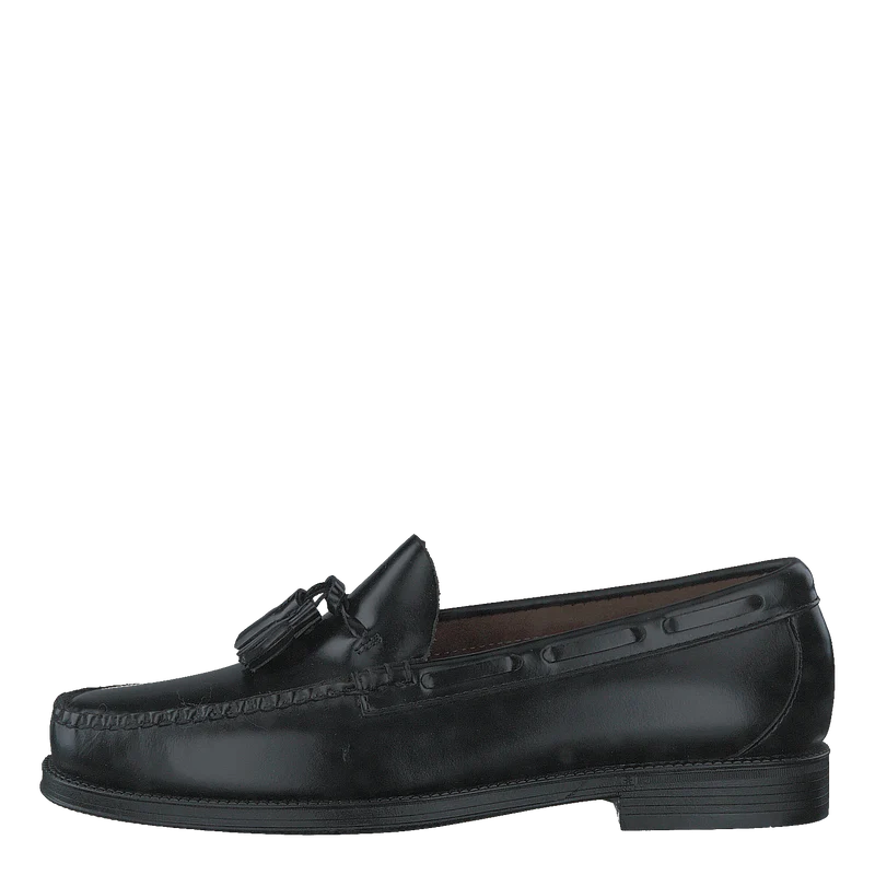 Gh Weejun Ii Larkin Moc Tassel Black Lthr