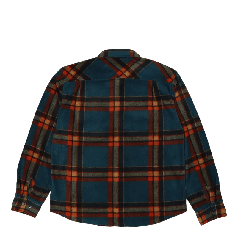 Bowery L/s Arctic Stretch Flee Deep Blue Plaid