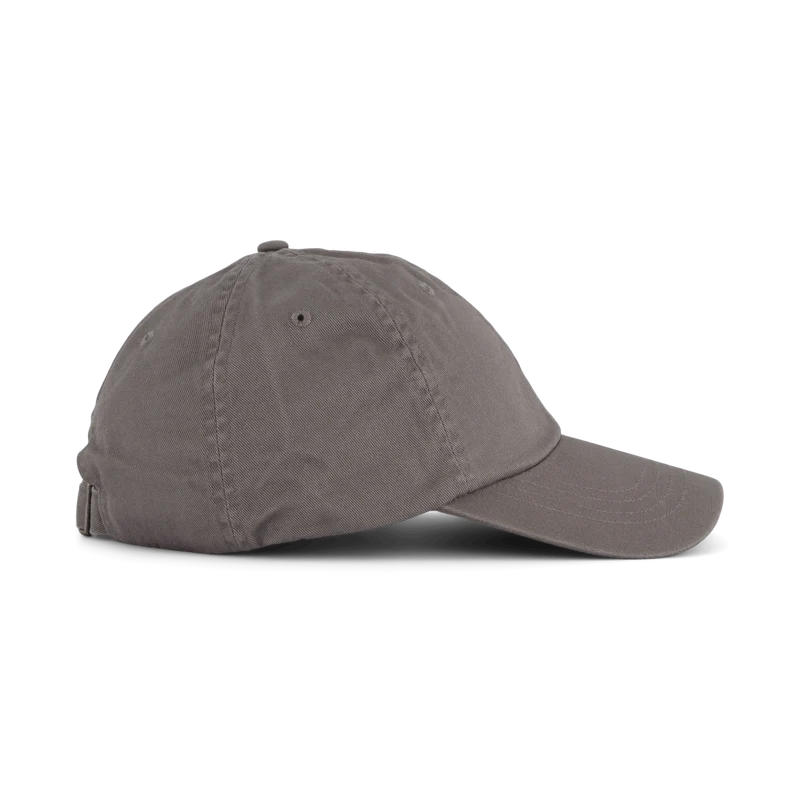 Cotton Chino Baseball Cap Perfect Grey / White