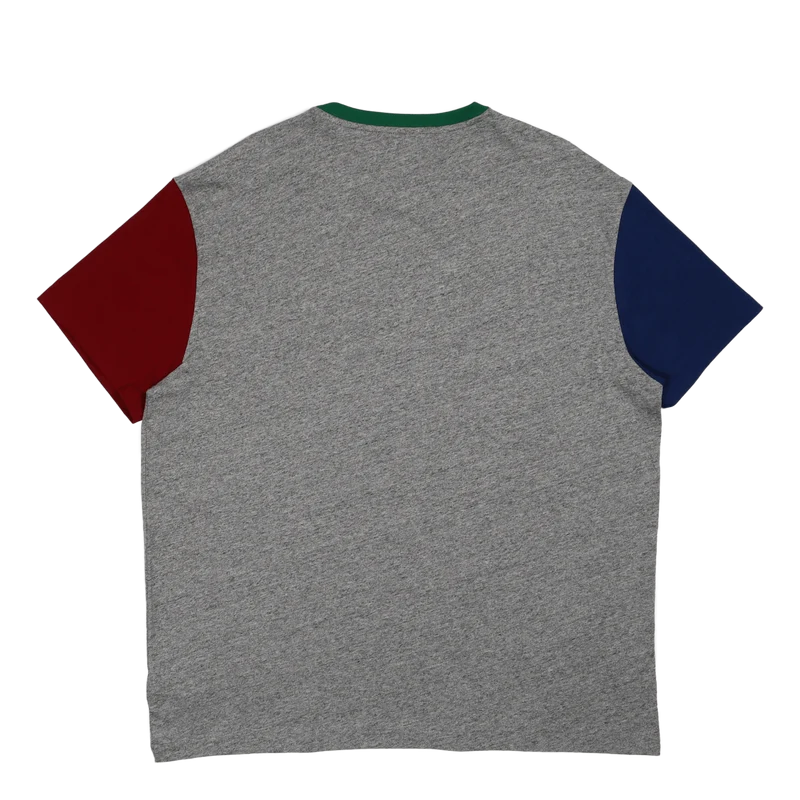 Classic Fit Jersey Pocket T-Shirt Vintage Salt & Pepper Htr Mult