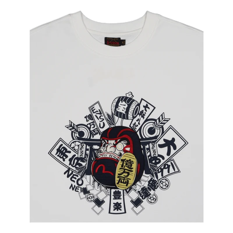 Daruma Komainu X Bonsai Emb Ss Off White