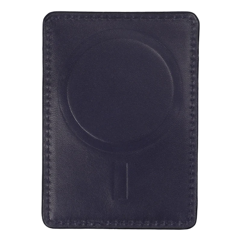 Polo Bear Leather Magnetic Card Case Navy/Multi Bear