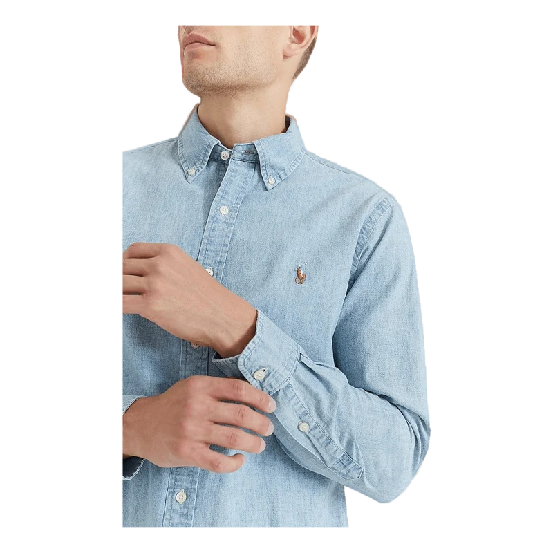 Slim Fit Chambray Shirt