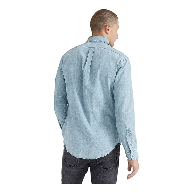 Slim Fit Chambray Shirt
