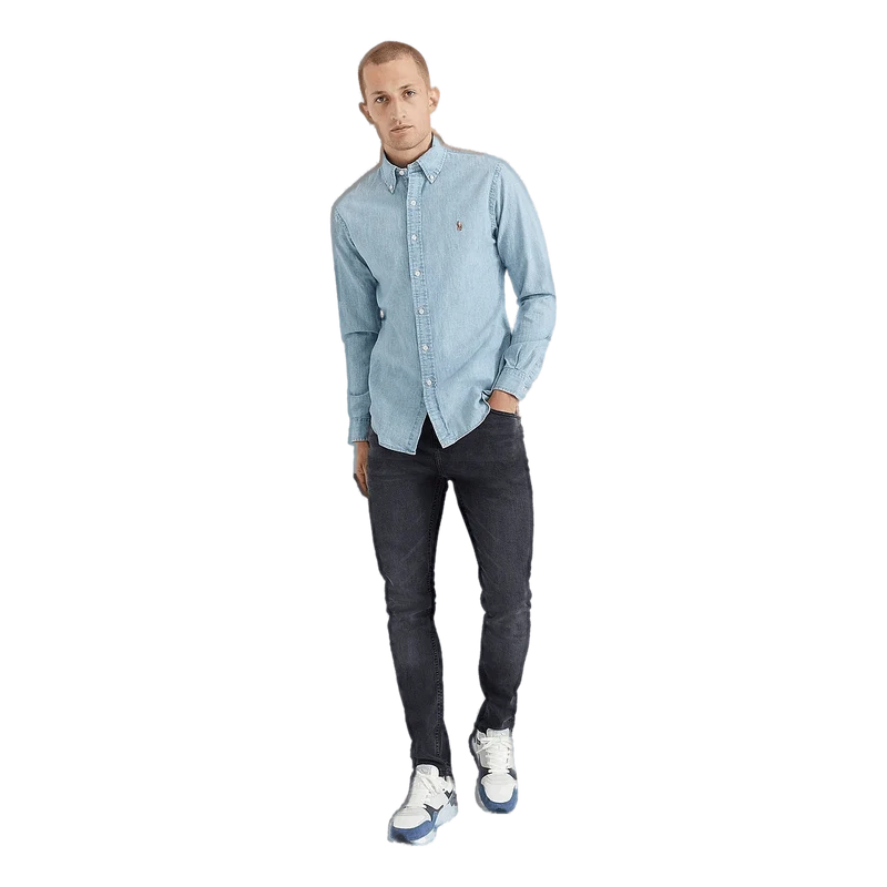 Slim Fit Chambray Shirt