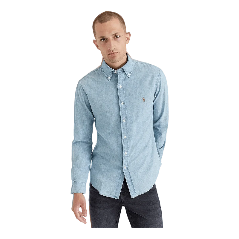Slim Fit Chambray Shirt