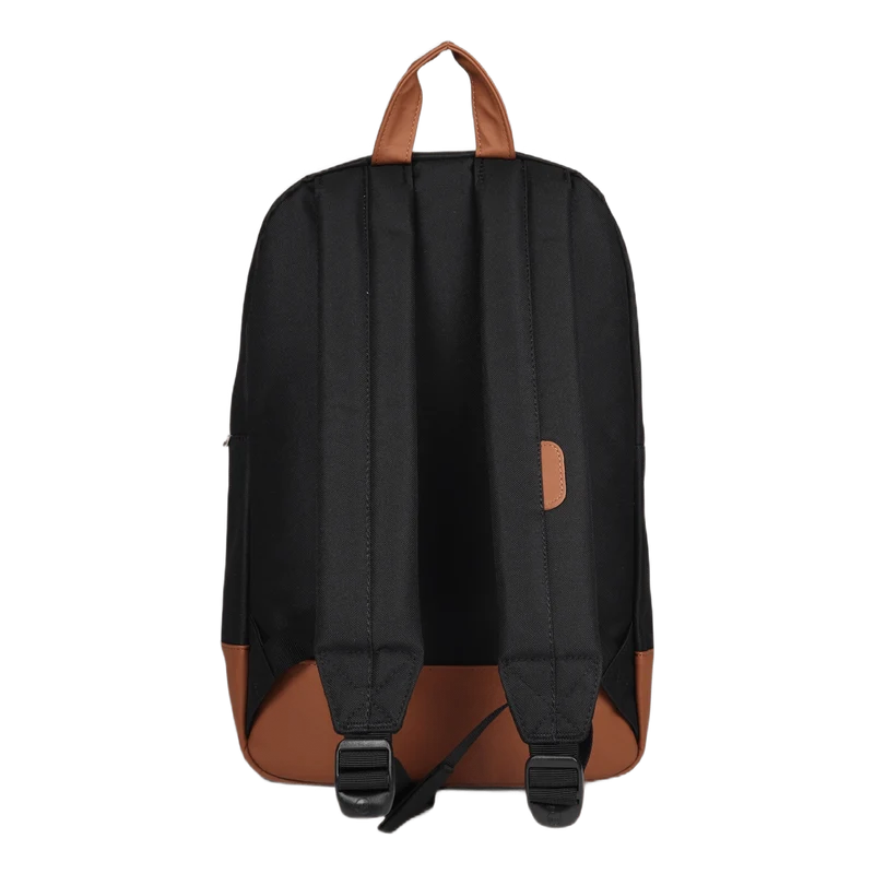 Heritage Mid-volume Backpack Black/tan