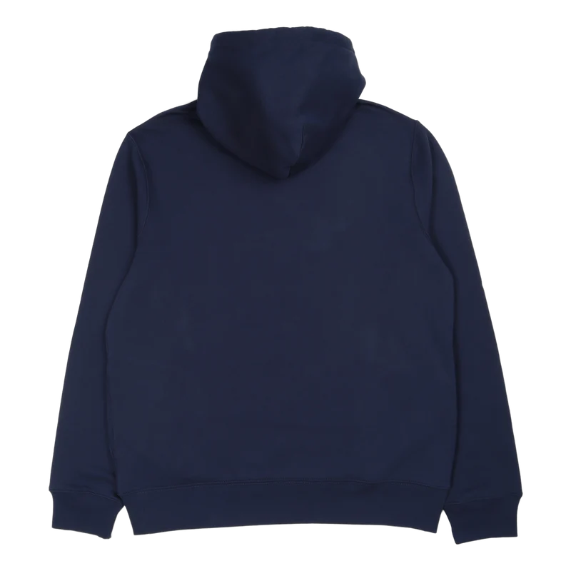 Polo Bear Fleece Hoodie Cruise Navy Denim Bear
