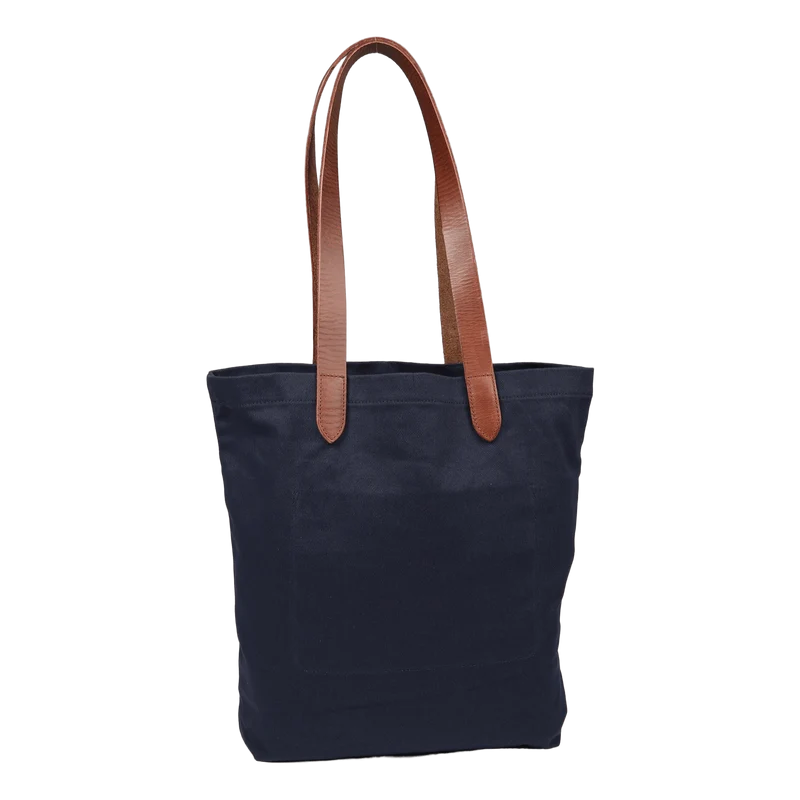 Polo Bear Twill Shopper Tote Navy