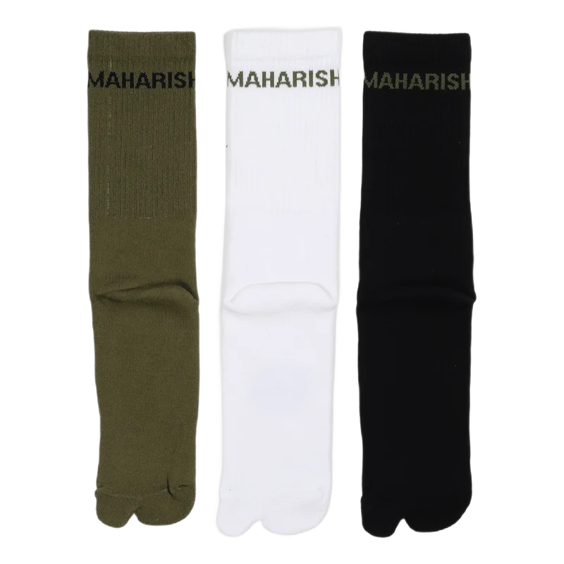 9 Miltype Peace Tabi Sports So White/black/olive