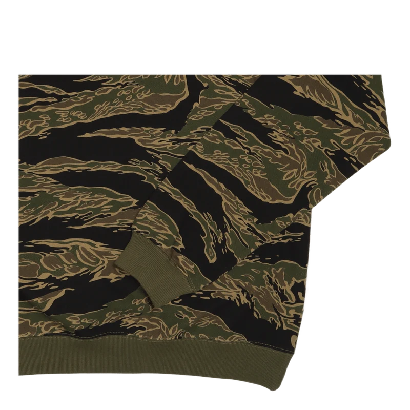 Camo Miltype Crew Sweat Ocs 45 Mint Gold Tigerstripe