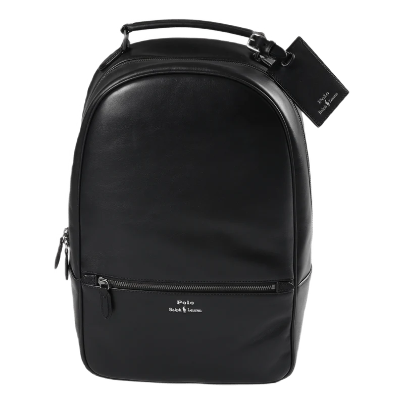 Leather Backpack Black
