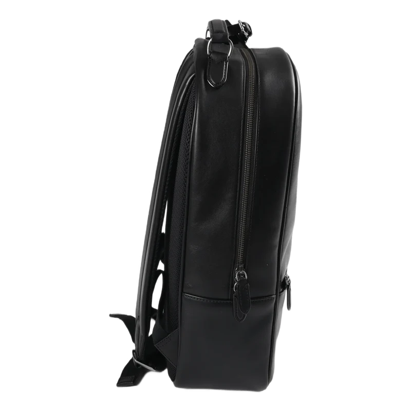 Leather Backpack Black