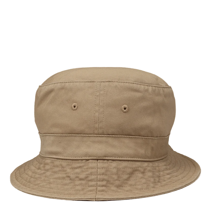 Cotton Chino Bucket Hat Cafe Tan