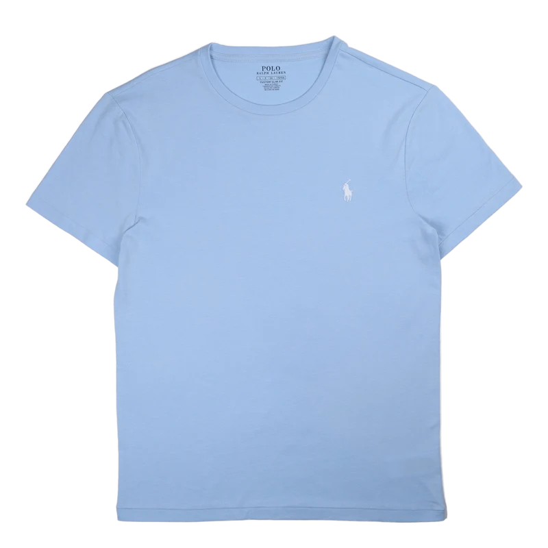 Custom Slim Fit Jersey Crewneck T-Shirt Elite Blue/C1750