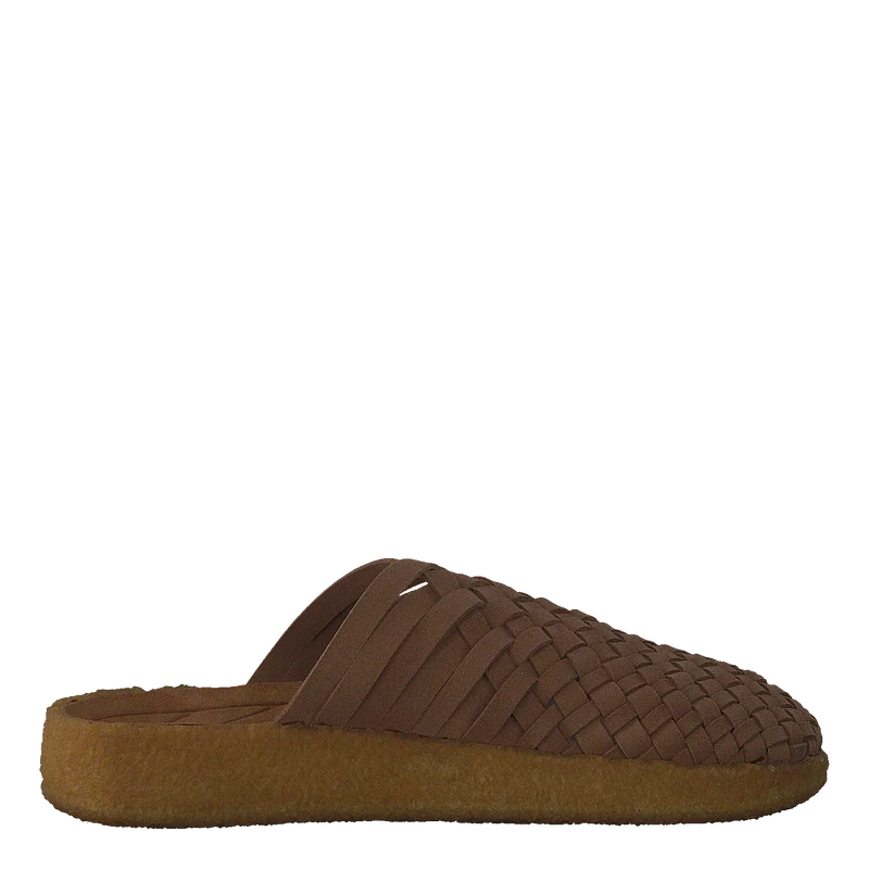 Colony - Suede Vegan Leather - Walnut/tan
