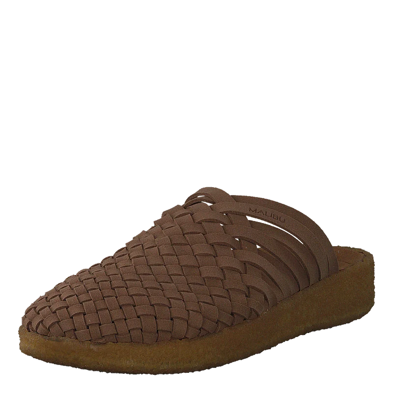 Colony - Suede Vegan Leather - Walnut/tan