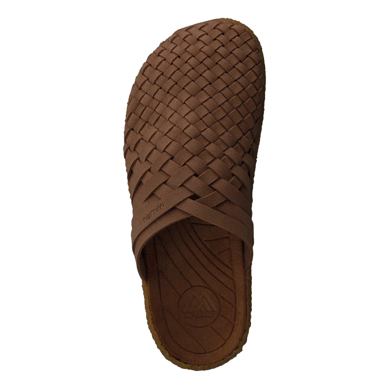Colony - Suede Vegan Leather - Walnut/tan