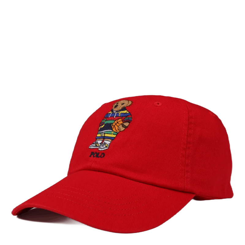 Polo Bear Chino Ball Cap Rl 2000 Red