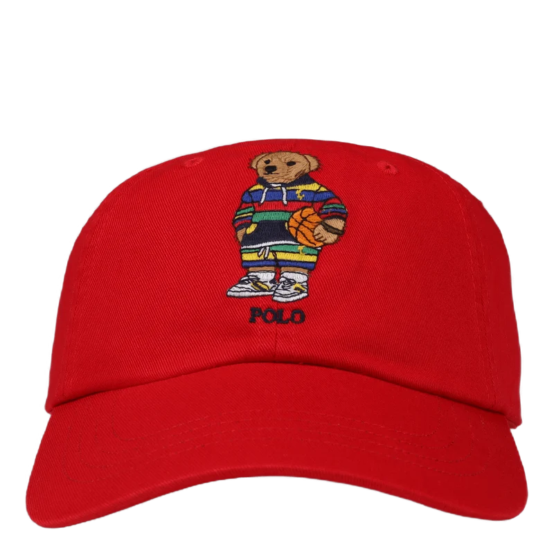 Polo Bear Chino Ball Cap Rl 2000 Red