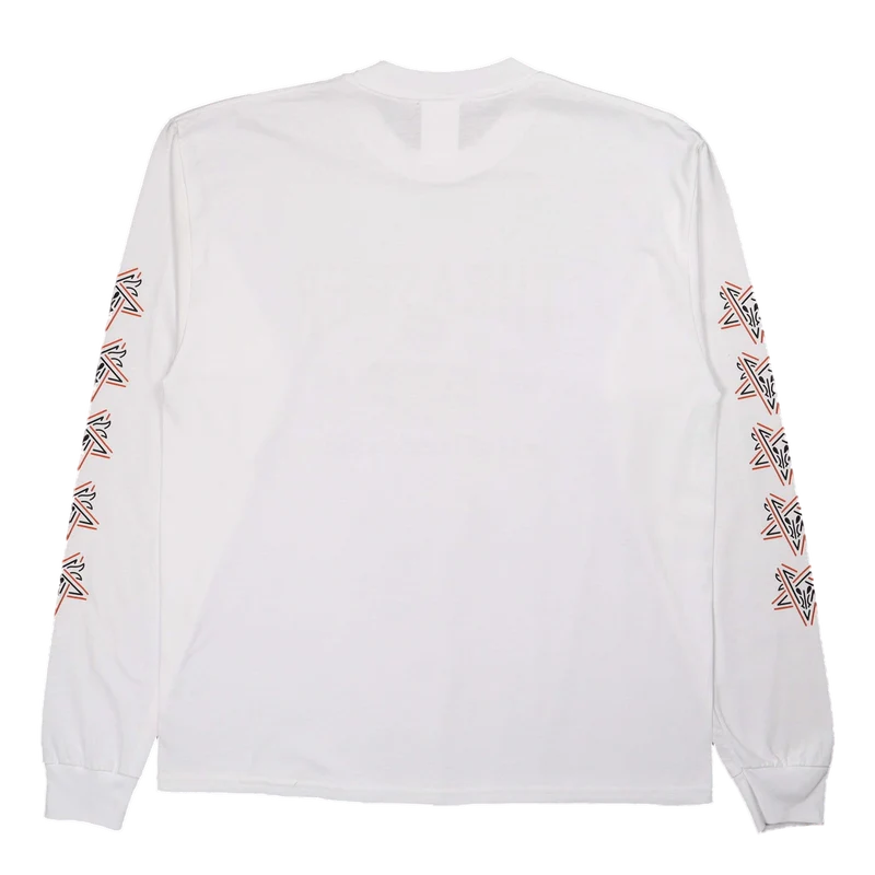 Huf X Thrasher Monteray L/s Te White
