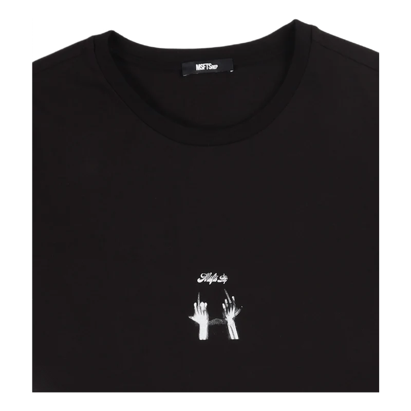 Middlefingers T-shirt Black