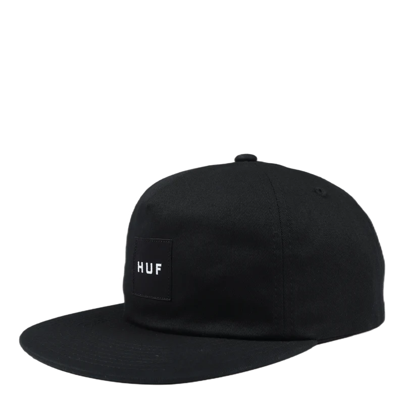 Ess. Unstructured Box Snapback Black
