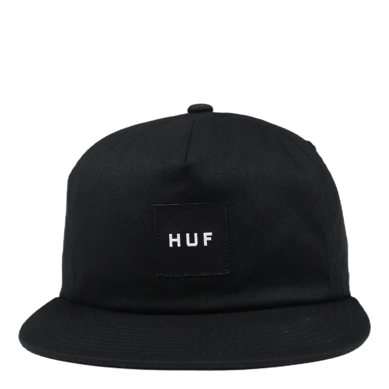 Ess. Unstructured Box Snapback Black