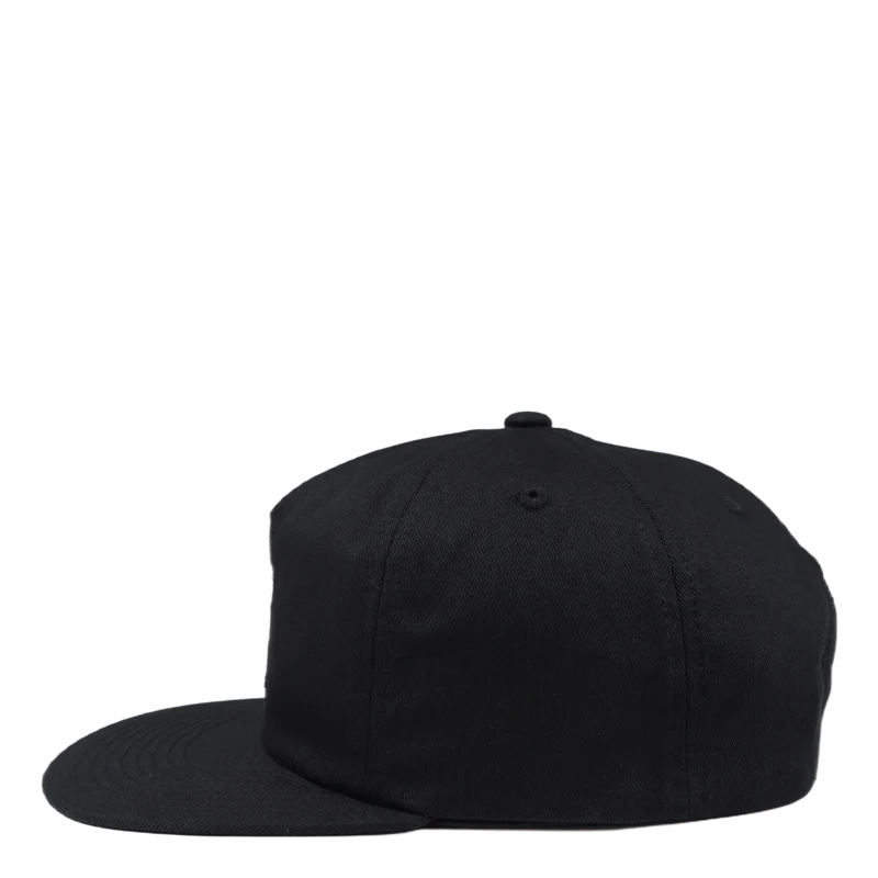 Ess. Unstructured Box Snapback Black
