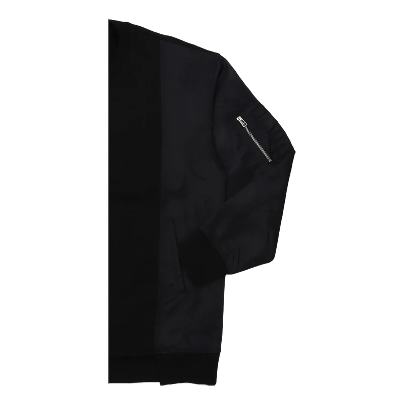 Phoenix Embroidery Sweatshirt Black/kahki