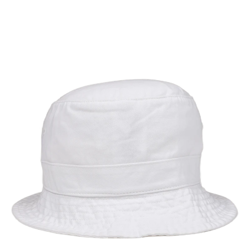 Polo Bear Chino Bucket Hat Pure White