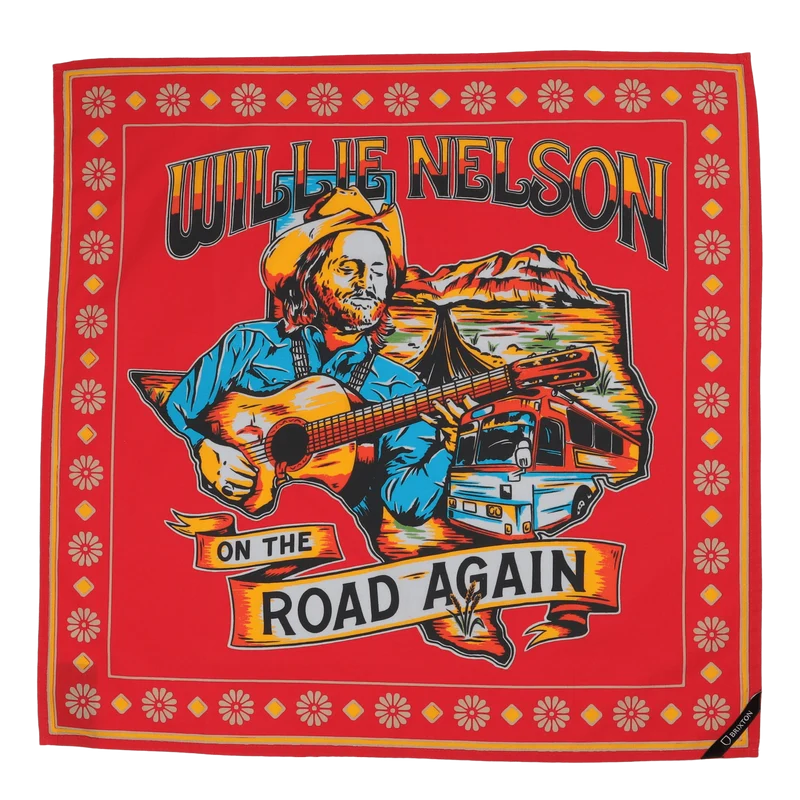 Willie Nelson Road Bandana Arrwh