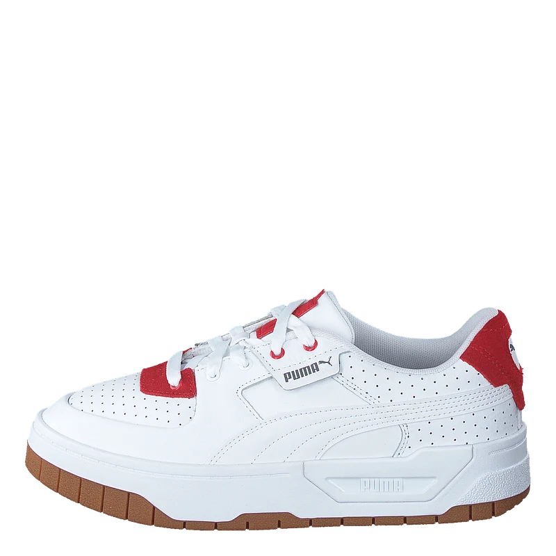 Cali Dream Heritage Wns Puma White-gum-high Risk Red