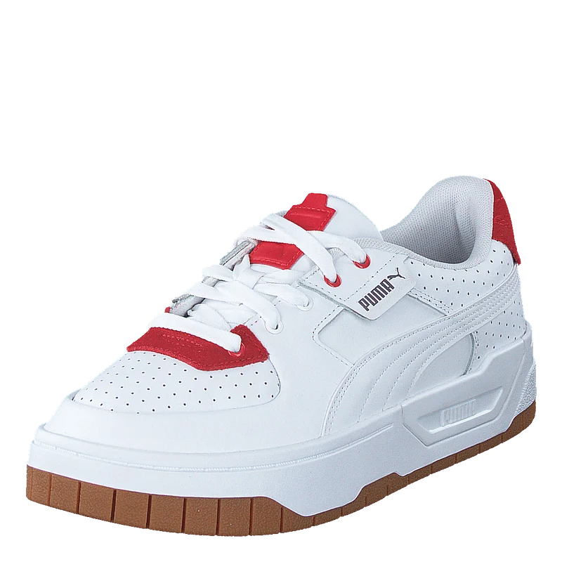 Cali Dream Heritage Wns Puma White-gum-high Risk Red