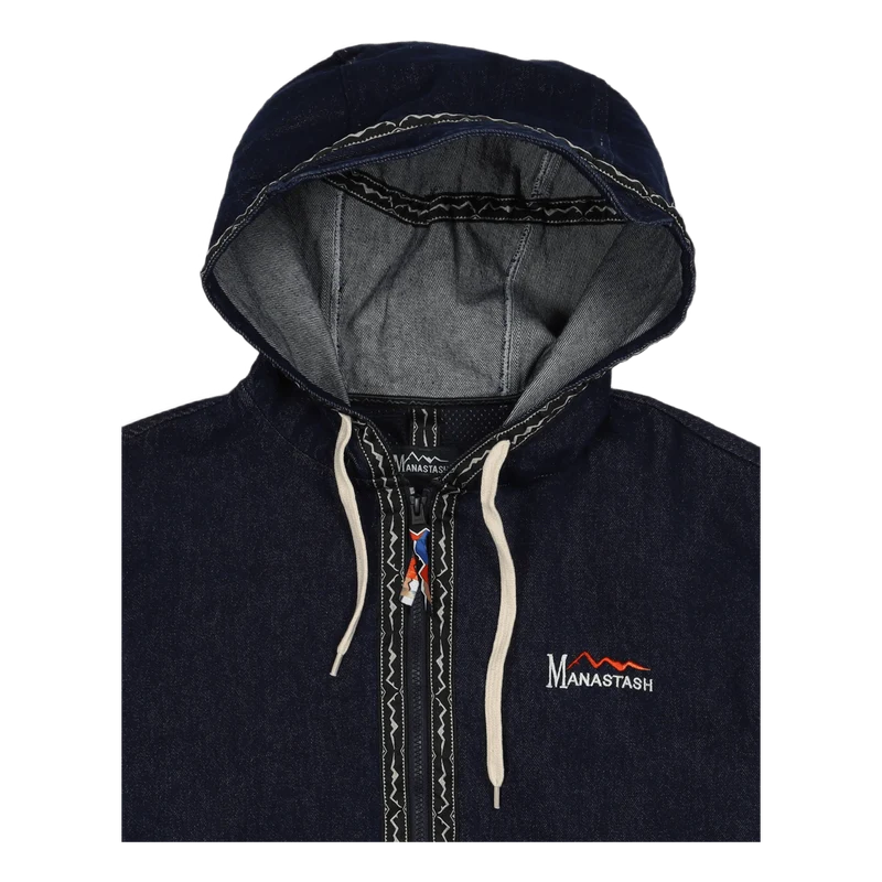 Chilliwack Zip Hoodie Indigo