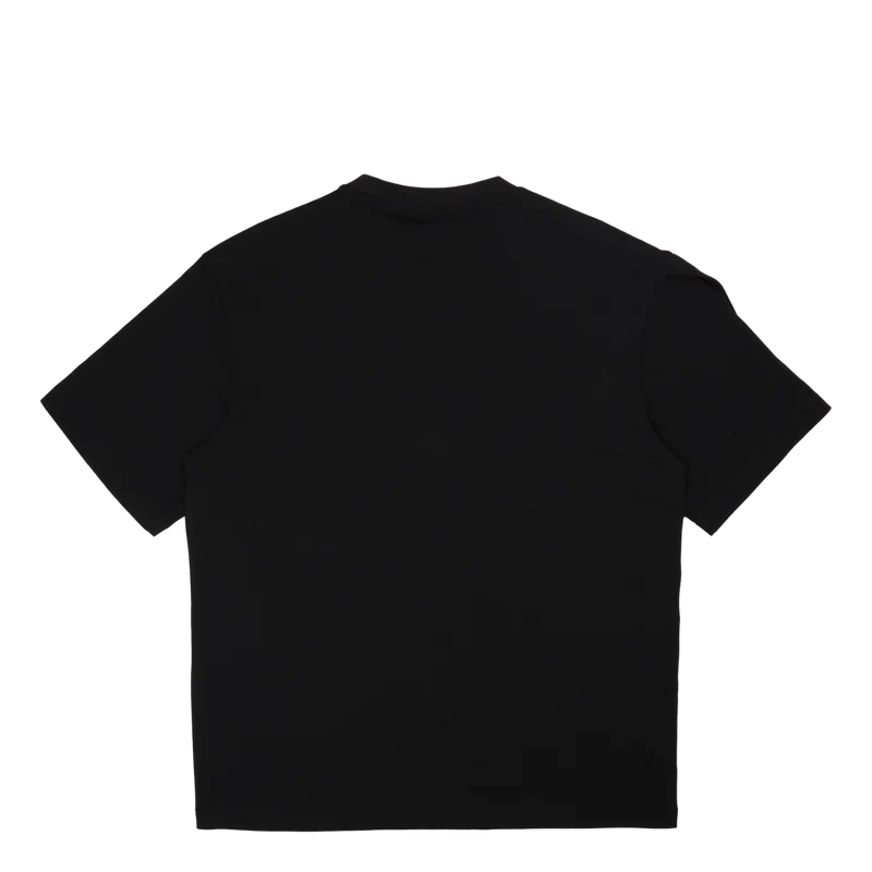 Double Collar T-shirt Black