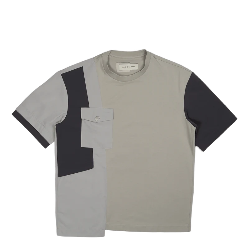 Patch T-shirt Grey