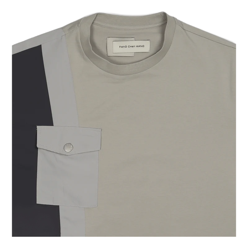 Patch T-shirt Grey