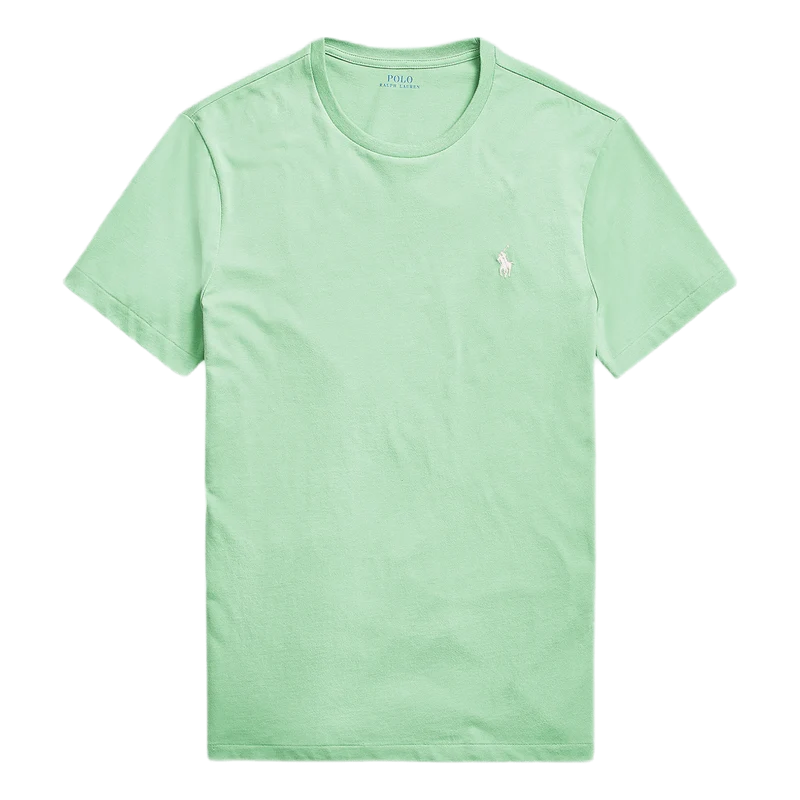 Custom Slim Crewneck T-shirt Green
