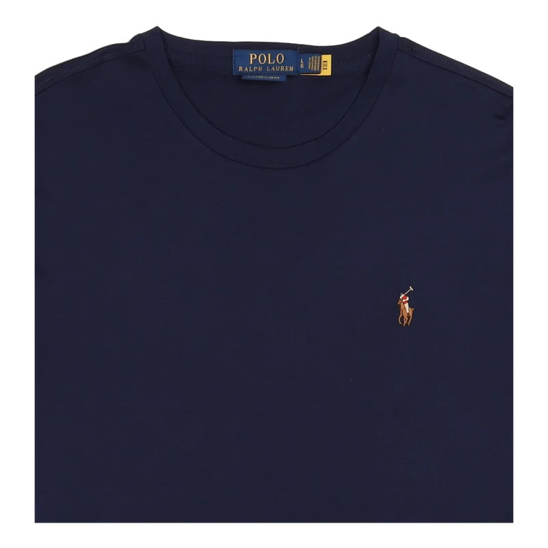 Custom Slim Fit Soft Cotton T-Shirt French Navy