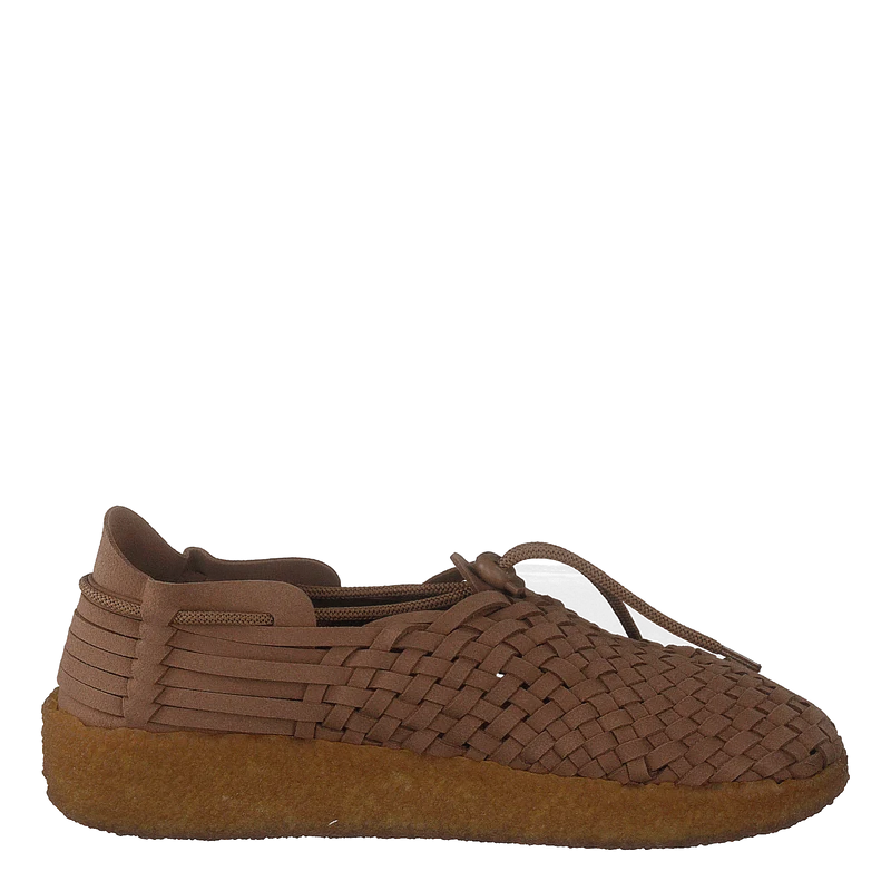 Latigo - Suede Vegan Leather - Walnut/tan