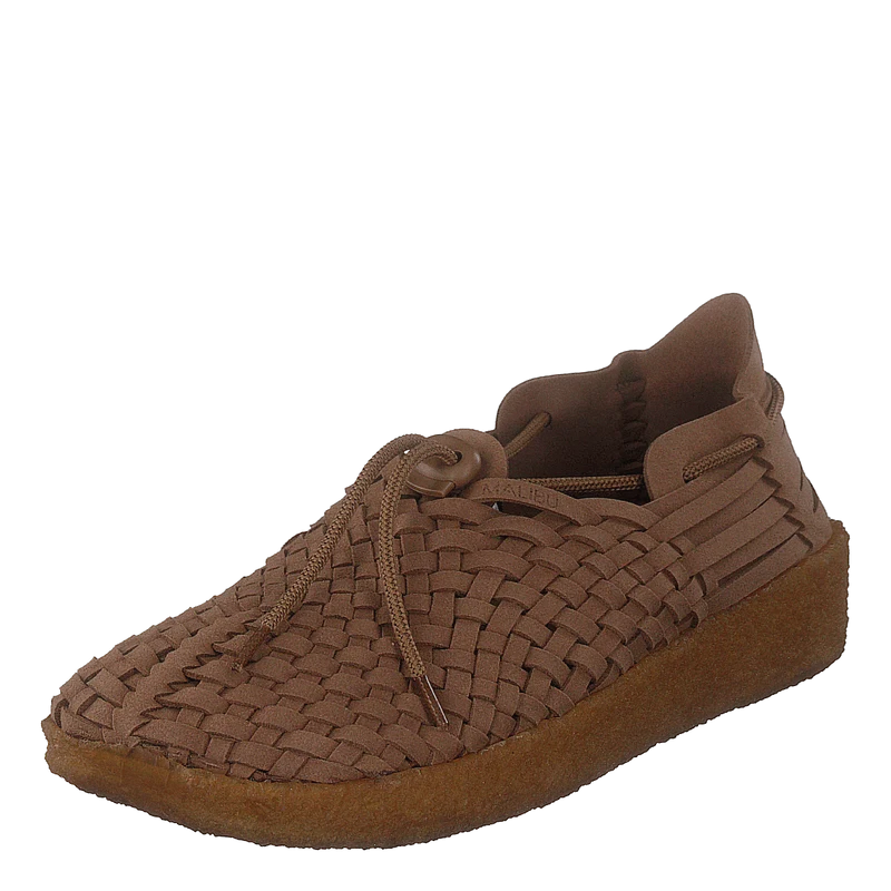 Latigo - Suede Vegan Leather - Walnut/tan