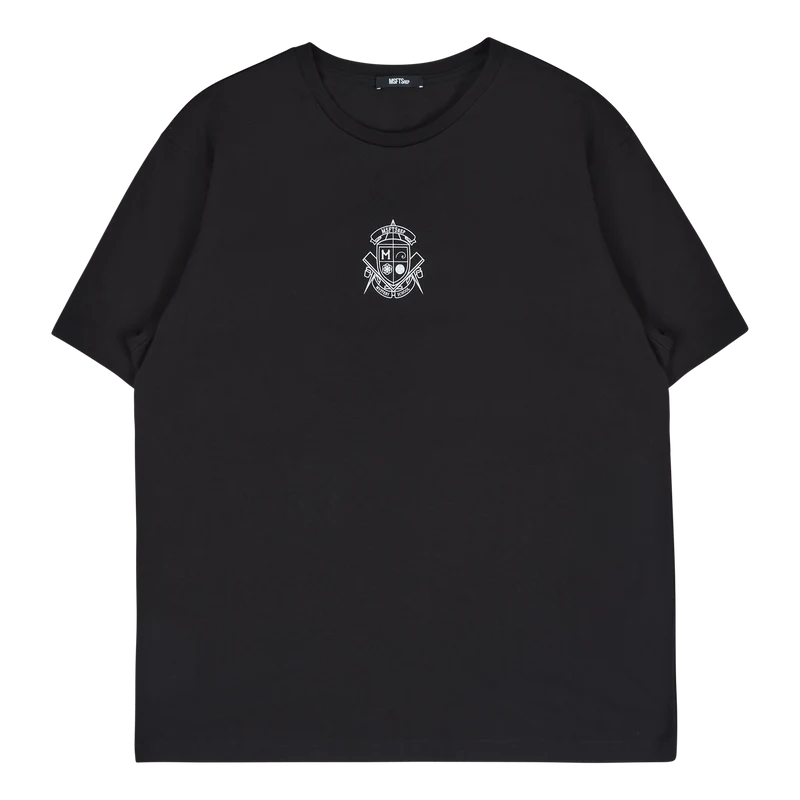 T-shirt Mystery School Crest R Black