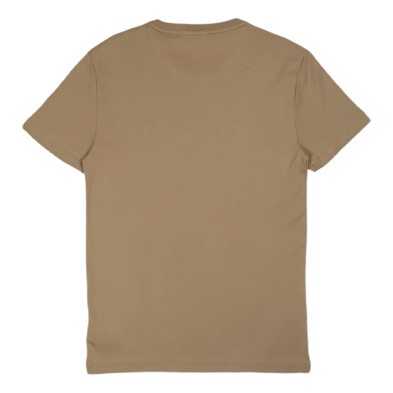 Custom Slim Fit Soft Cotton T-Shirt Vintage Khaki