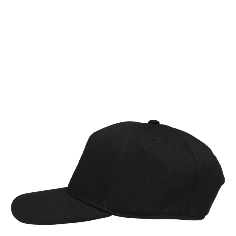 Double-Knit Jacquard Ball Cap Polo Black