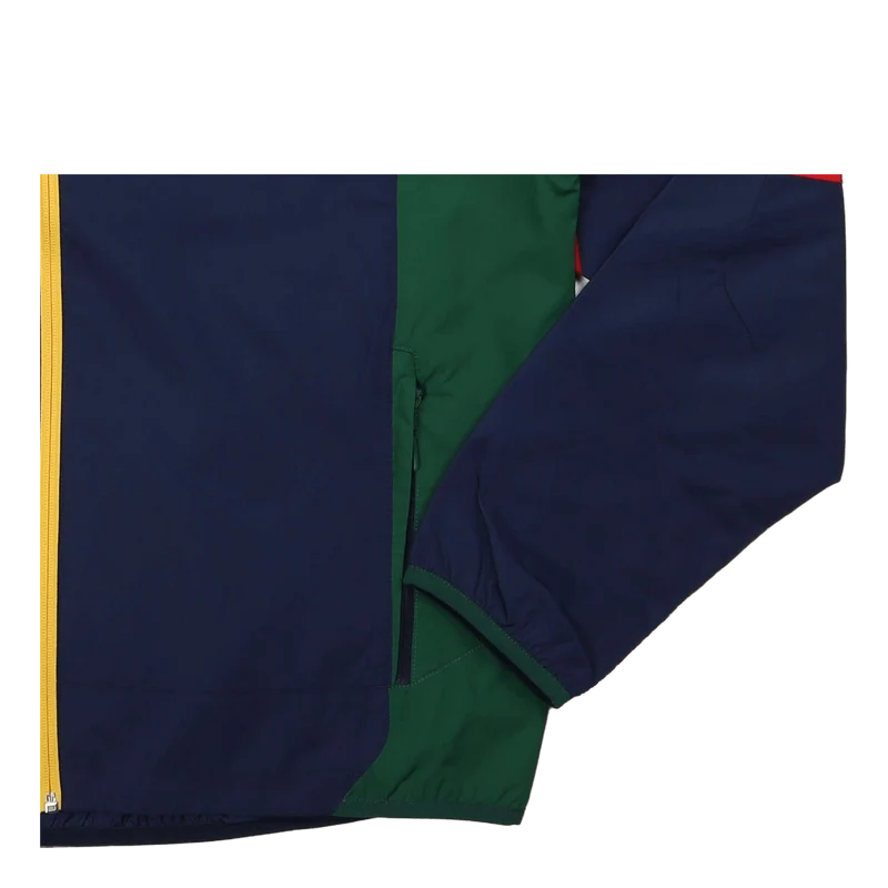 Water-Repellent Hooded Jacket Newport Navy Multi